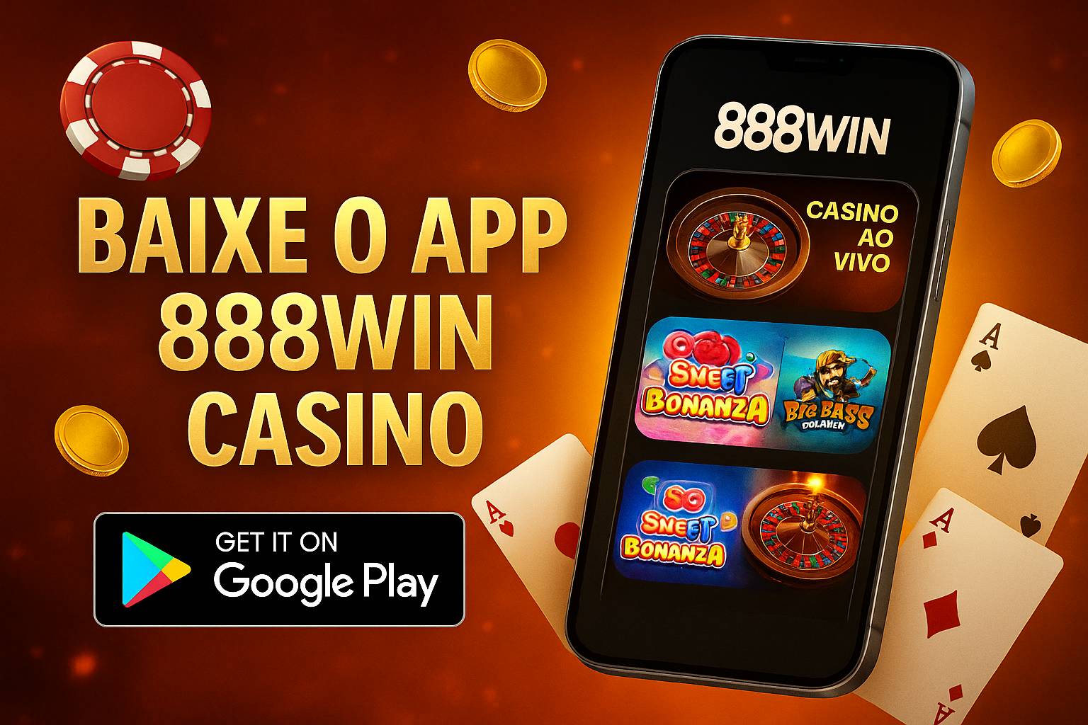 Baixar o 888WIN Cassino App