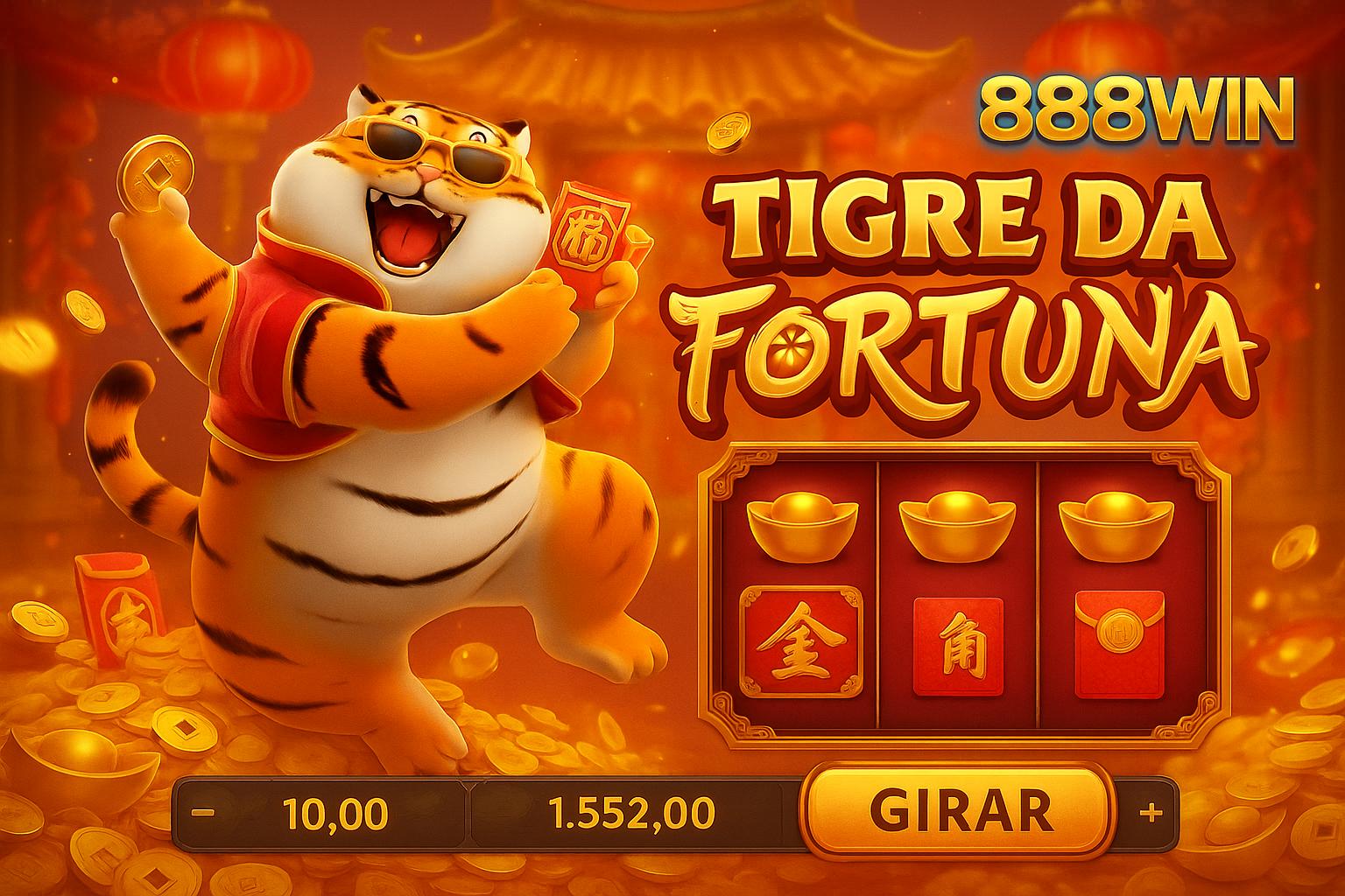 Fortune Tiger é um jogo imperdível no 888WIN Casino