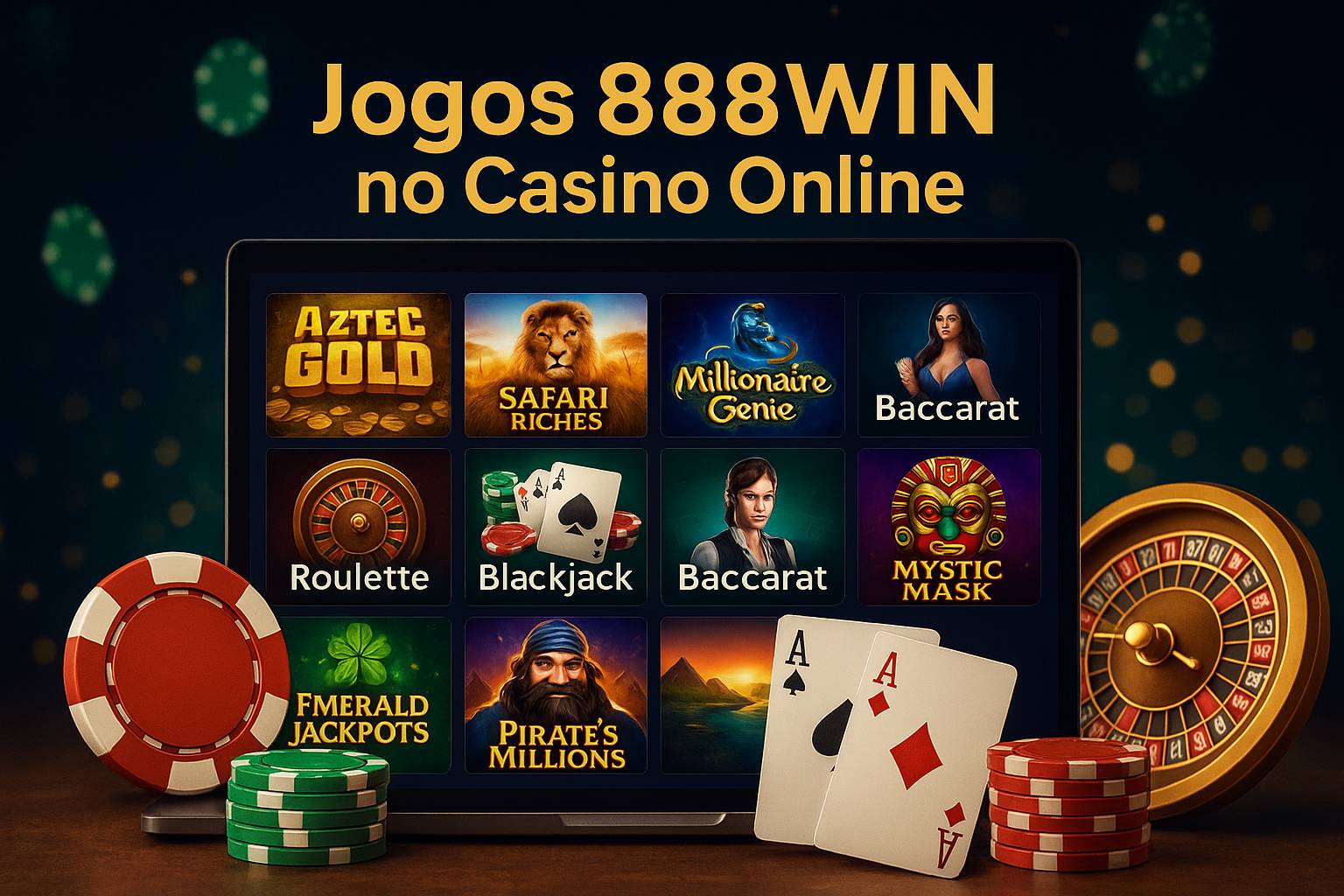Jogos de cassino online 888WIN