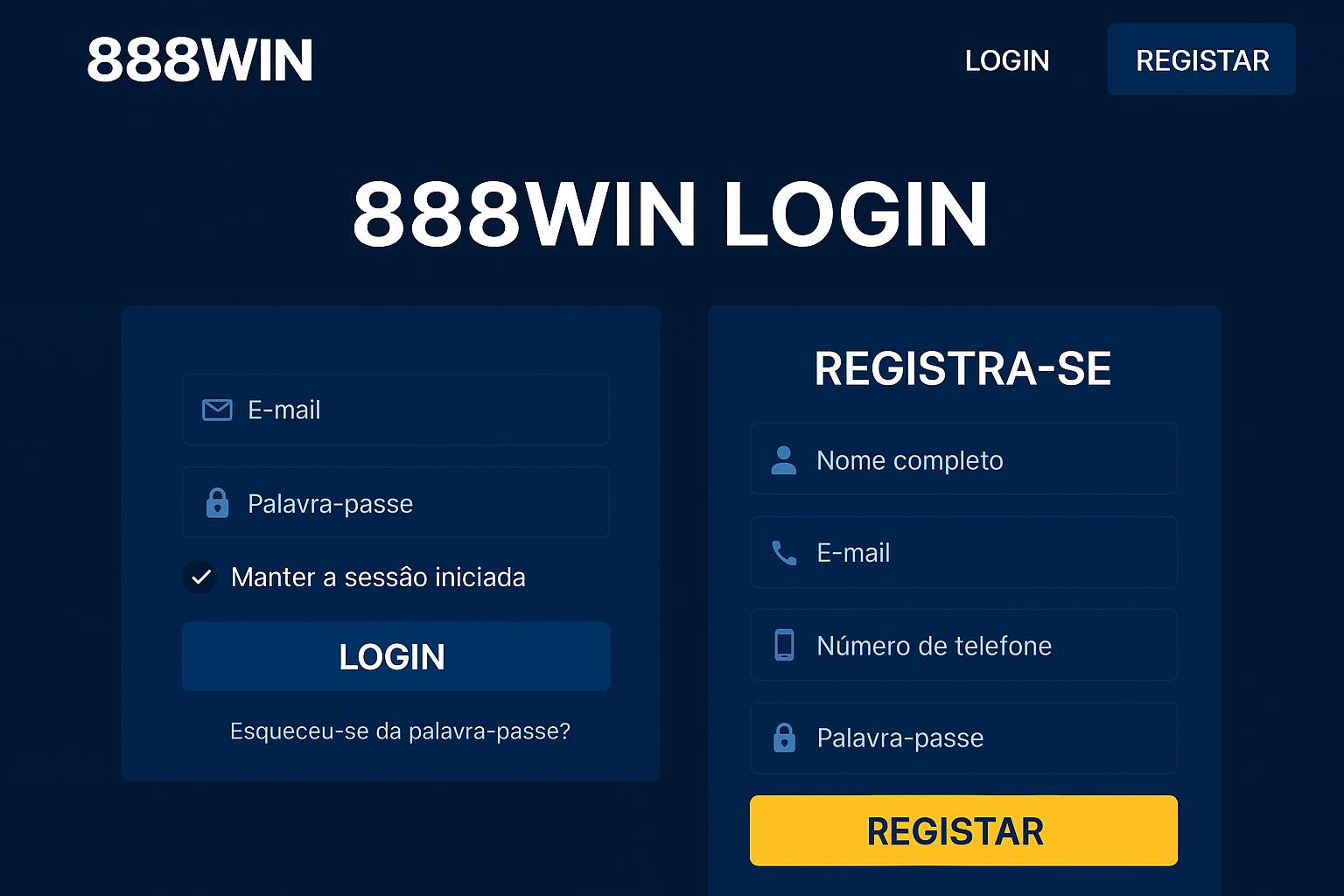 Não Perca tempo, o rRgistro na site 888WIN